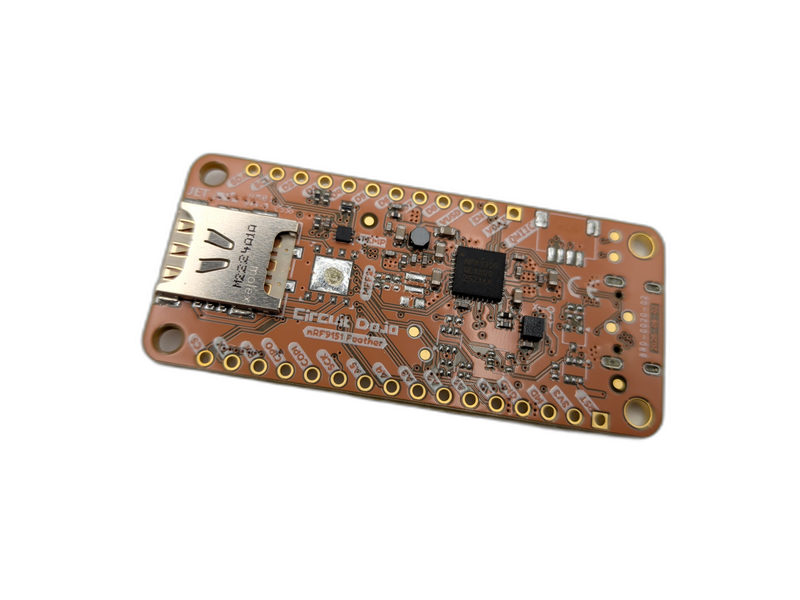 nRF9151 Feather Basic — bottom
